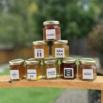 Honey Gift/Sample Box (8-2oz Hex Jars)